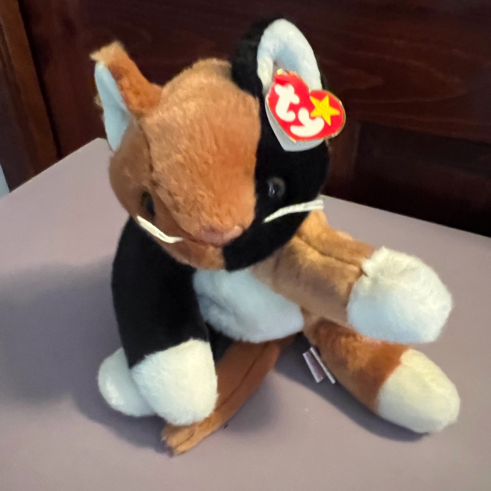 TY 14” Beanie Buddy “Chip” the Calico Cat